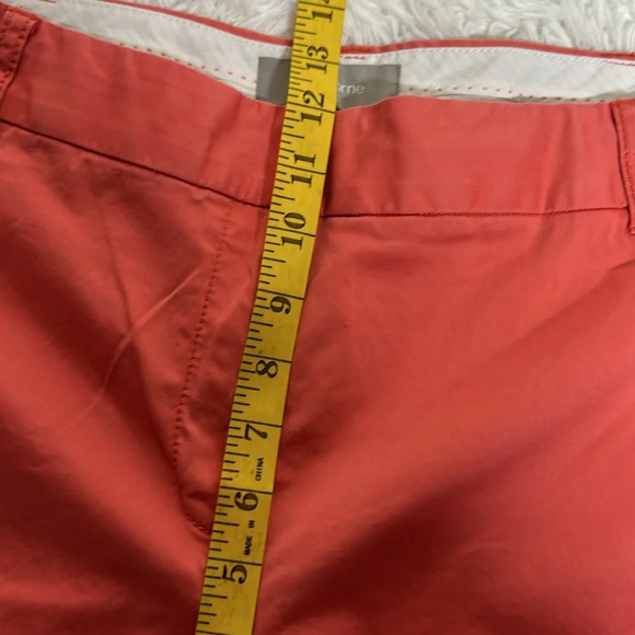 Liz Claiborne Sloane Bermuda Shorts Melon Color Sz16 - Picture 8 of 8